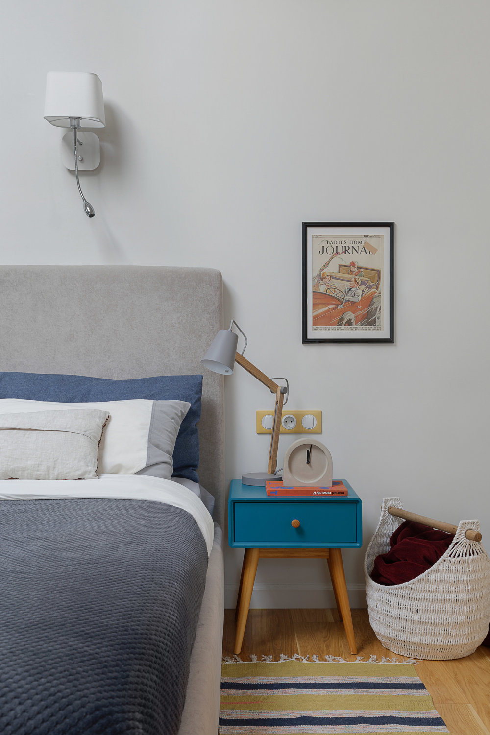 柔和灯光打造舒适卧室空间丨ELLEdecoration-7