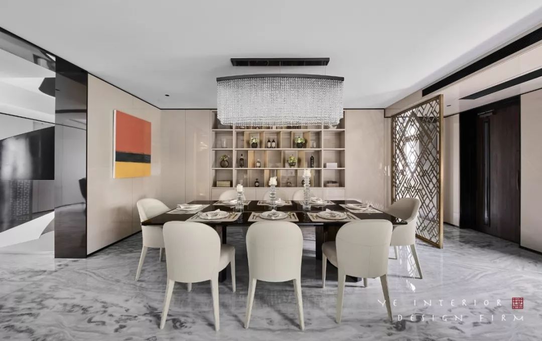 玉环滨江壹号别墅,演绎意式轻奢与现代极简的优雅空间-24