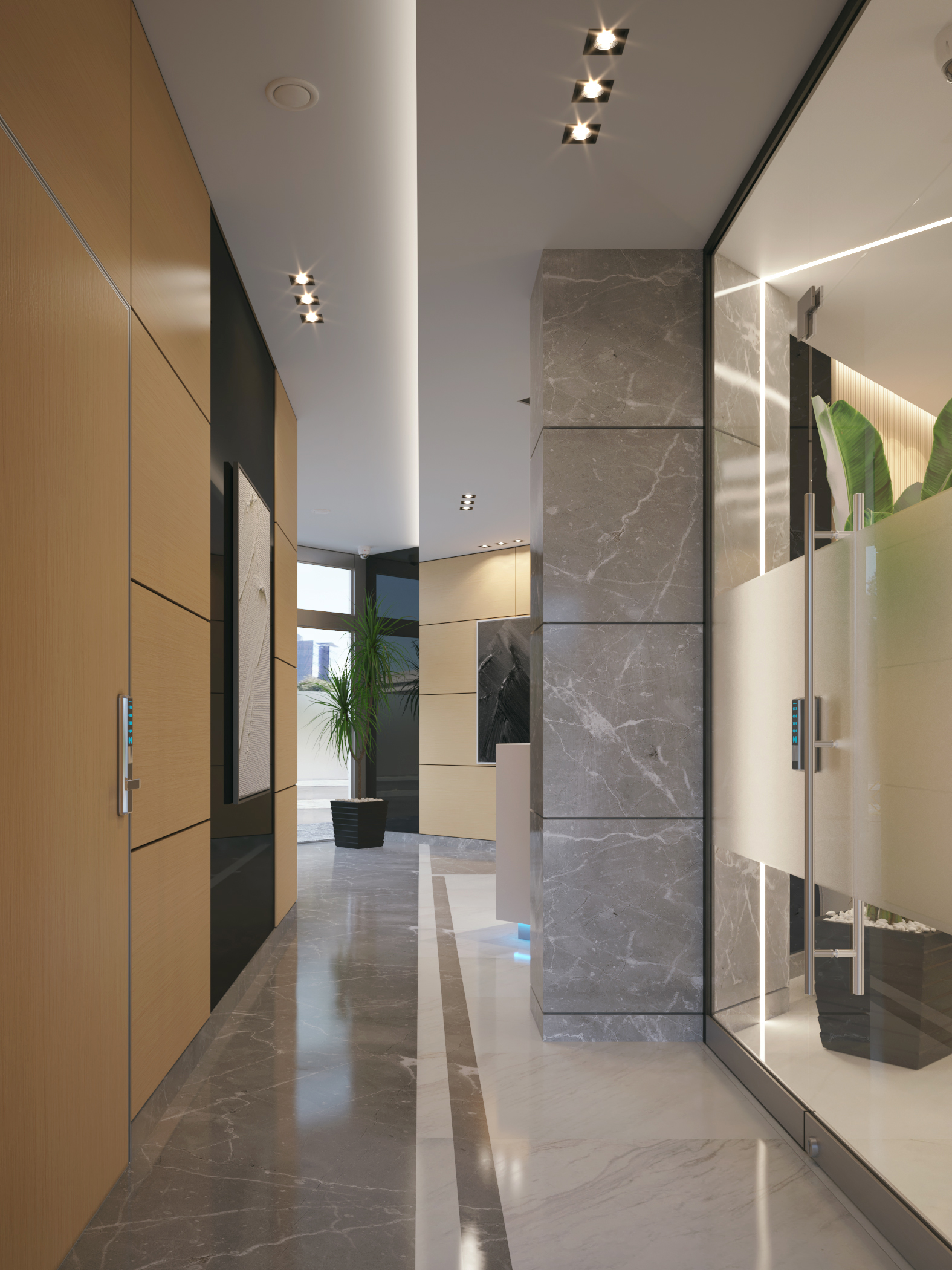 Data Center Office Building Reception-4