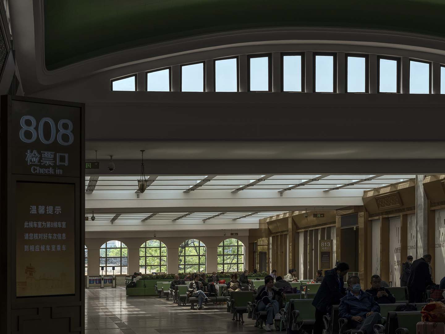 北京火车站室内翻新项目丨中国北京丨WIT设计与研究-1