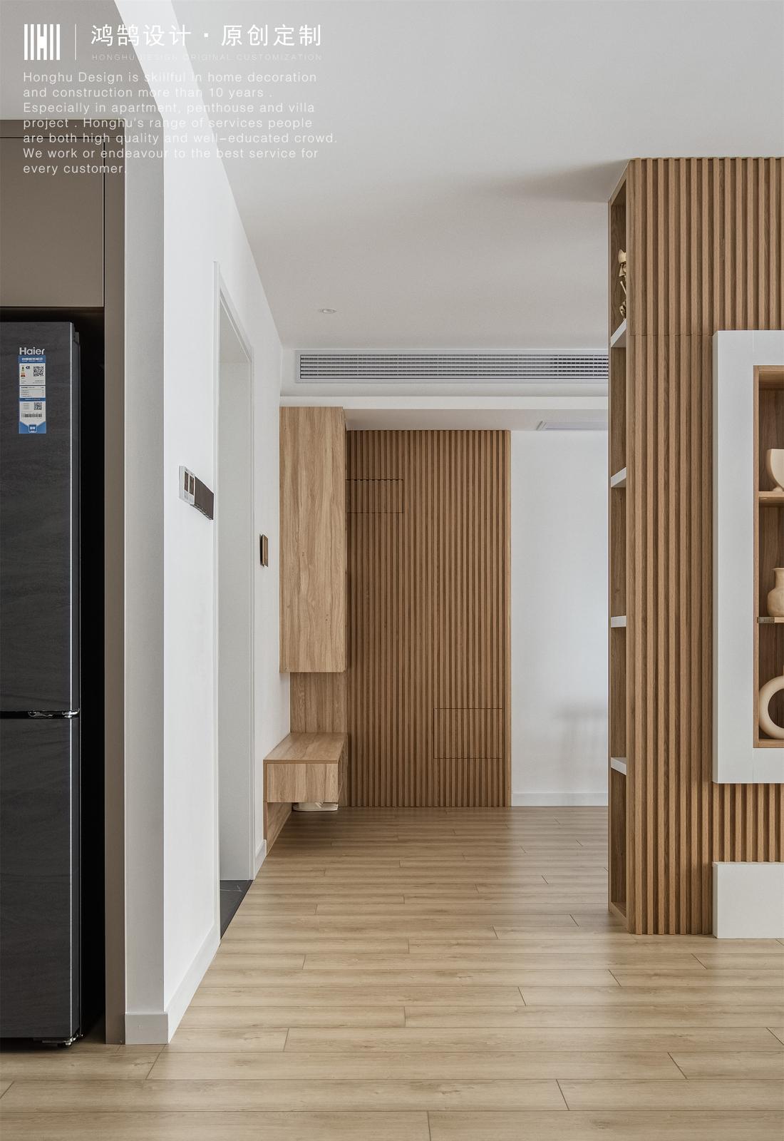 沪漂 IT 男的原木风家装之旅丨鸿鹄设计-27