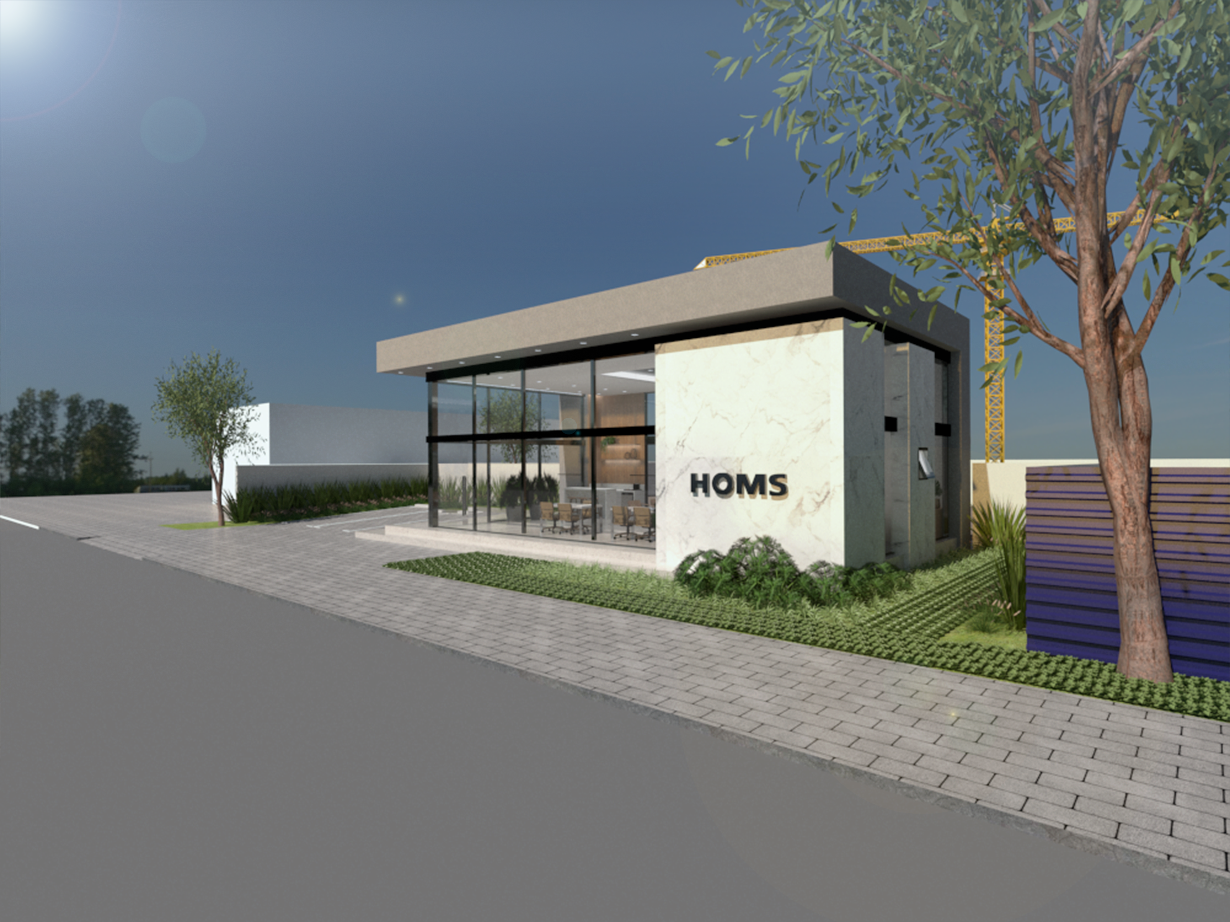 REAL ESTATE SALES STAND | Chateau Latour-3