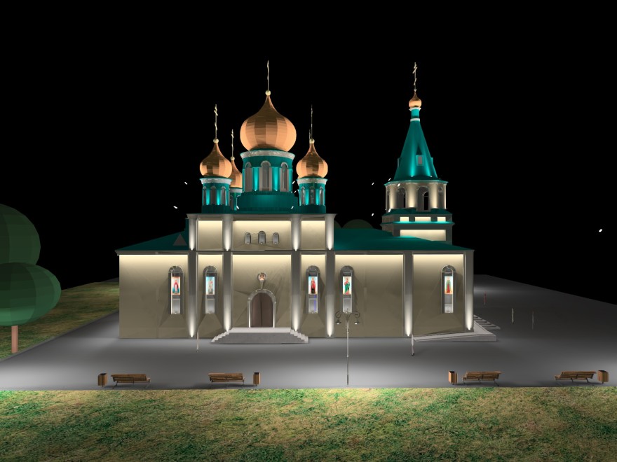 Проект подсветки храма-0
