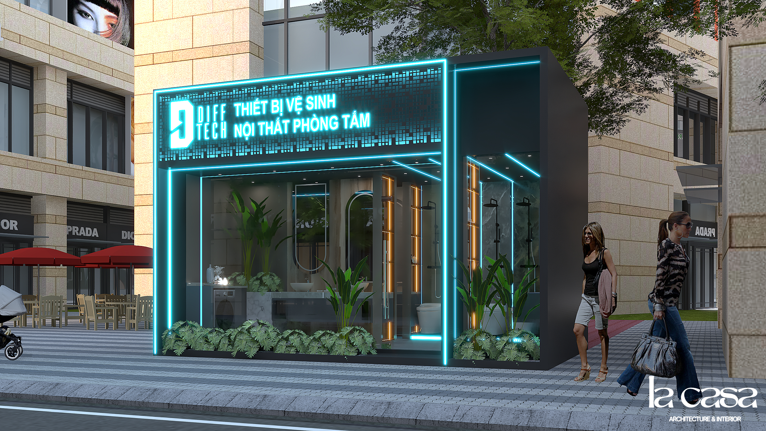 Showroom Thiết bị Vệ sinh và Phòng tắm DIFFTECH-22