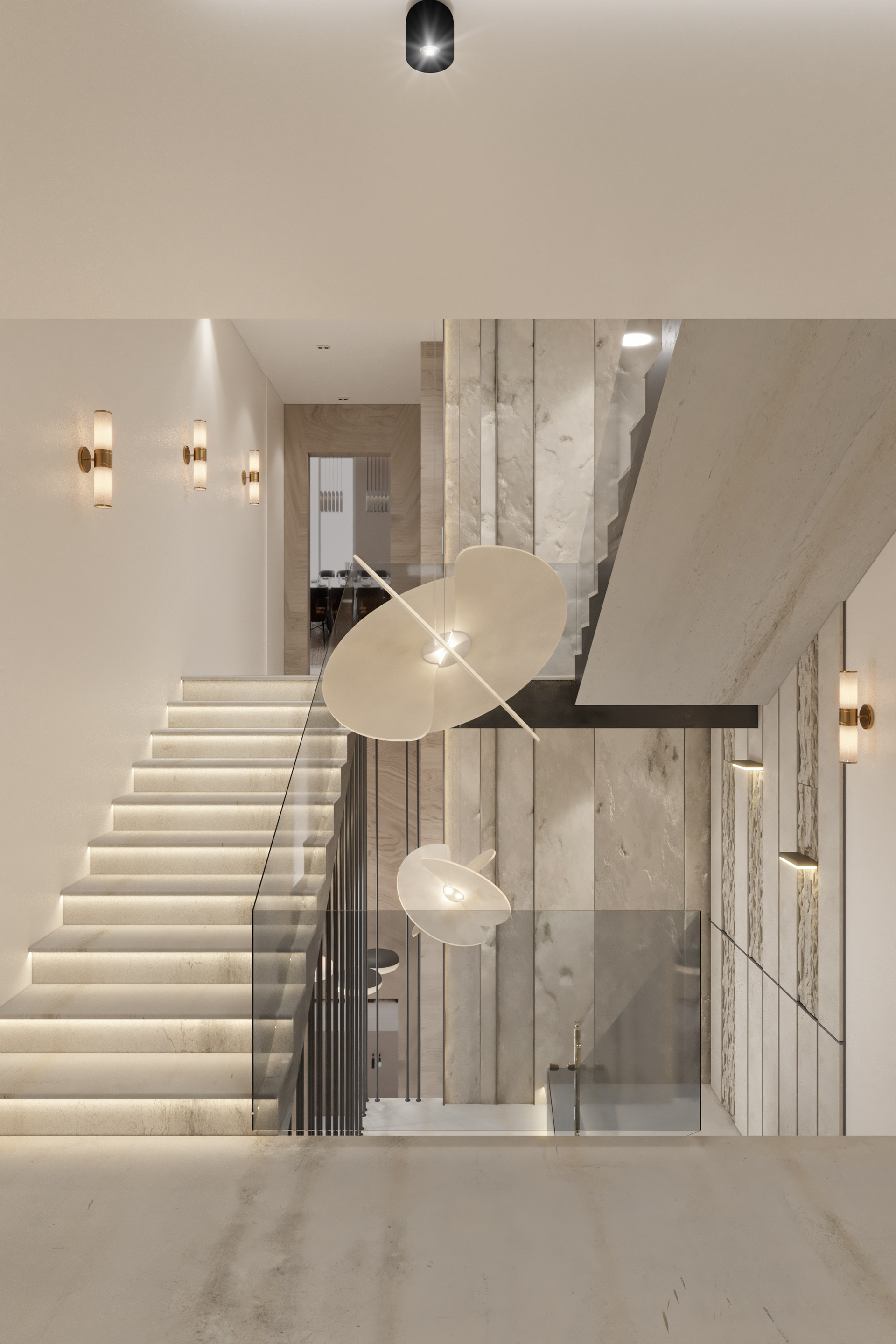 豪华大厅楼梯丨manzilli.studio-5