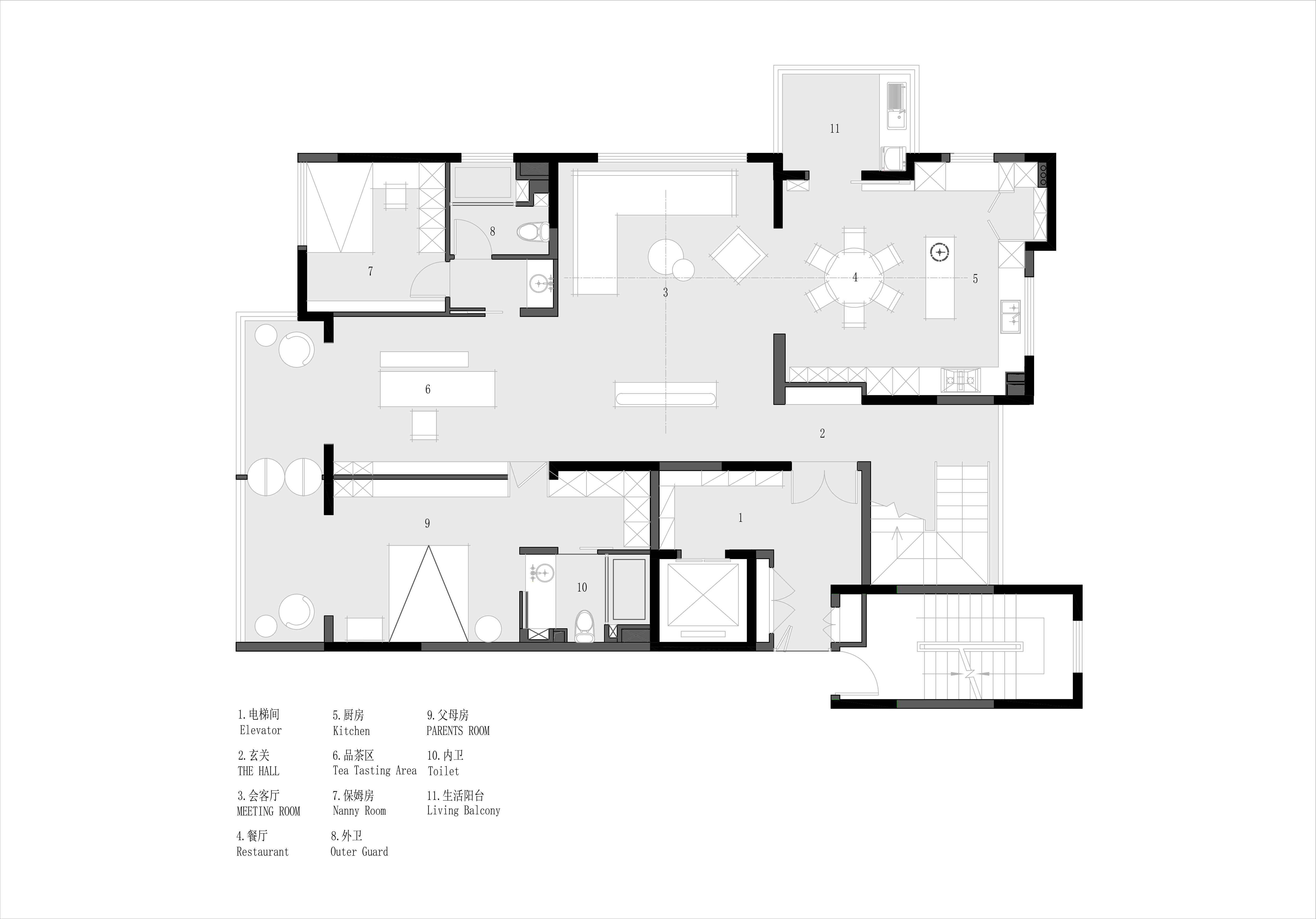 秩序与构成丨中国浙江丨美瑞空间设计-69