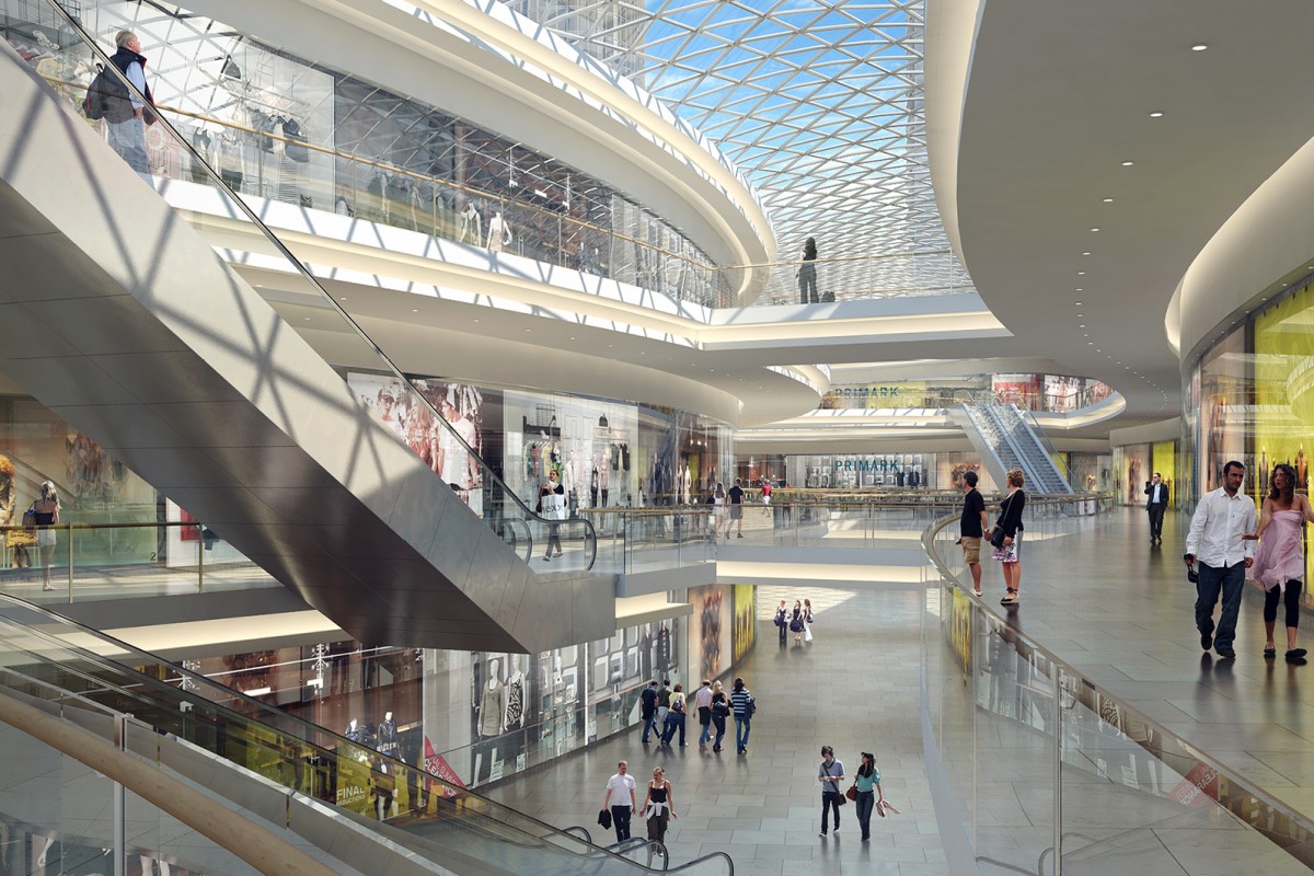 欧洲风情购物中心扩展区（注：Eurovea可以处理成专有名词音译为欧罗维阿 ，e·tension推测想表达extension，结合名称合理性翻译成扩展区 ，需根据实际场景进一步确认准确含义） 丨斯洛伐克布拉迪斯拉发-2