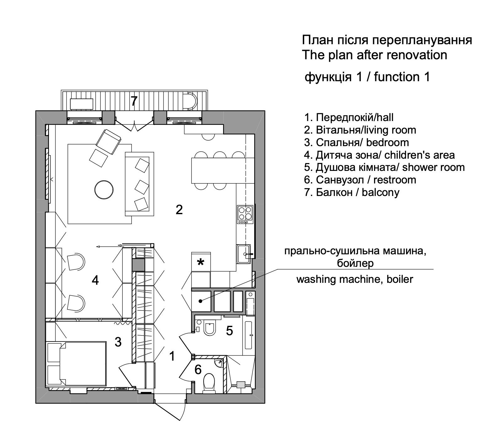 奥德萨的变色龙公寓丨乌克兰敖德萨丨TATYANA DENISENKO INTERIOR DESIGN-17