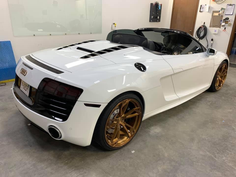 Audi R8 (Paint Correction/Ceramic)-6