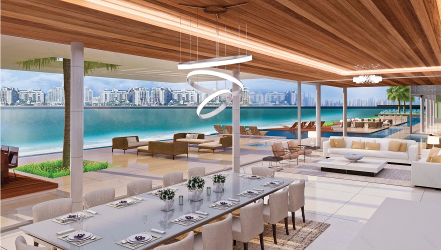 迪拜棕榈朱美拉社区别墅设计-12