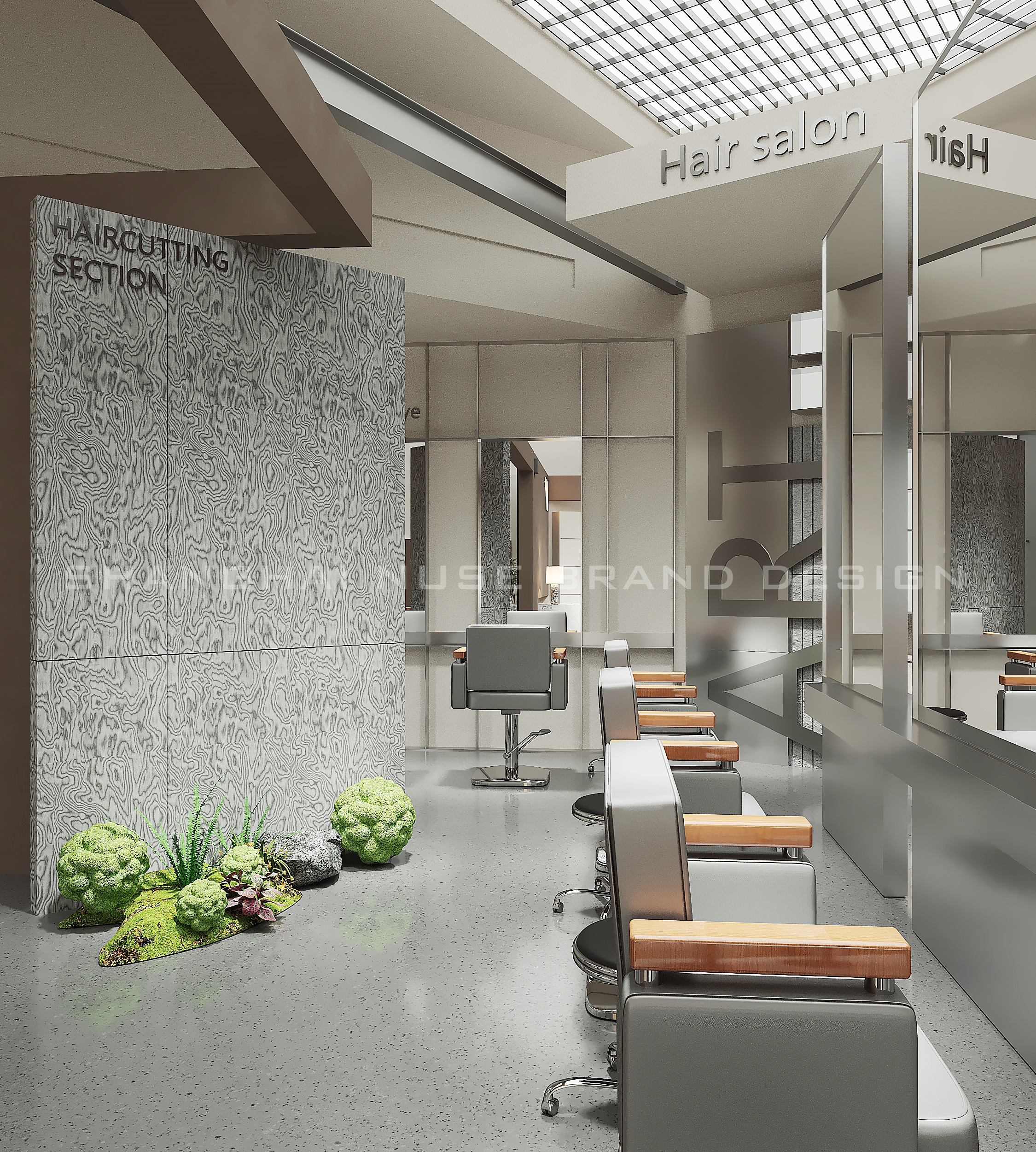 美发店空间设计丨木村空间设计有限公司-31