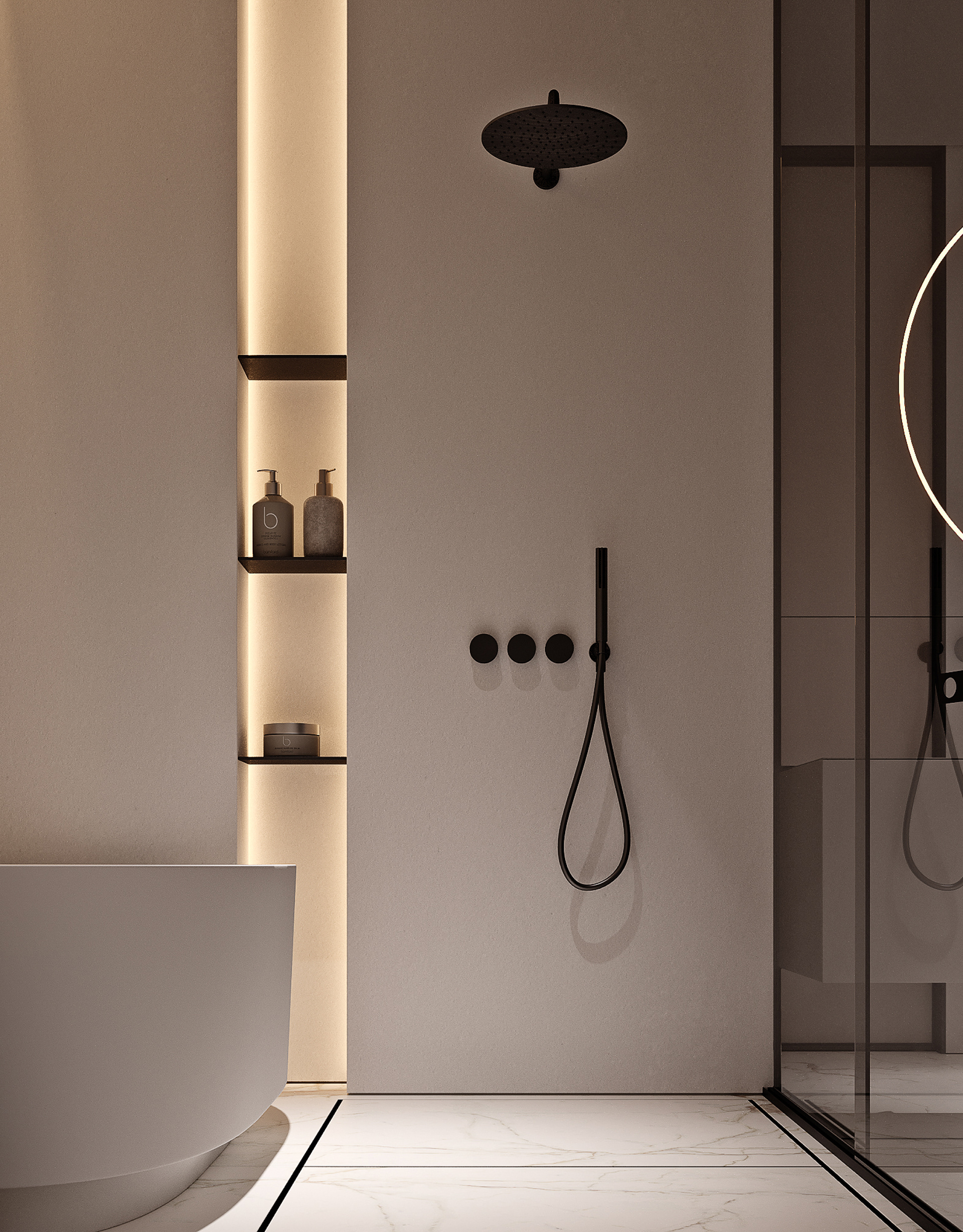 Modern minimalism family residence-69