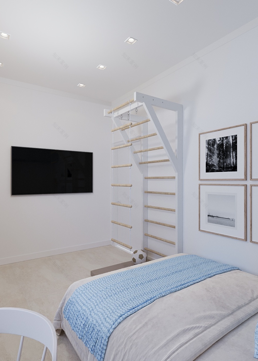 Boho-Scandinavian Two-Story Family House-20