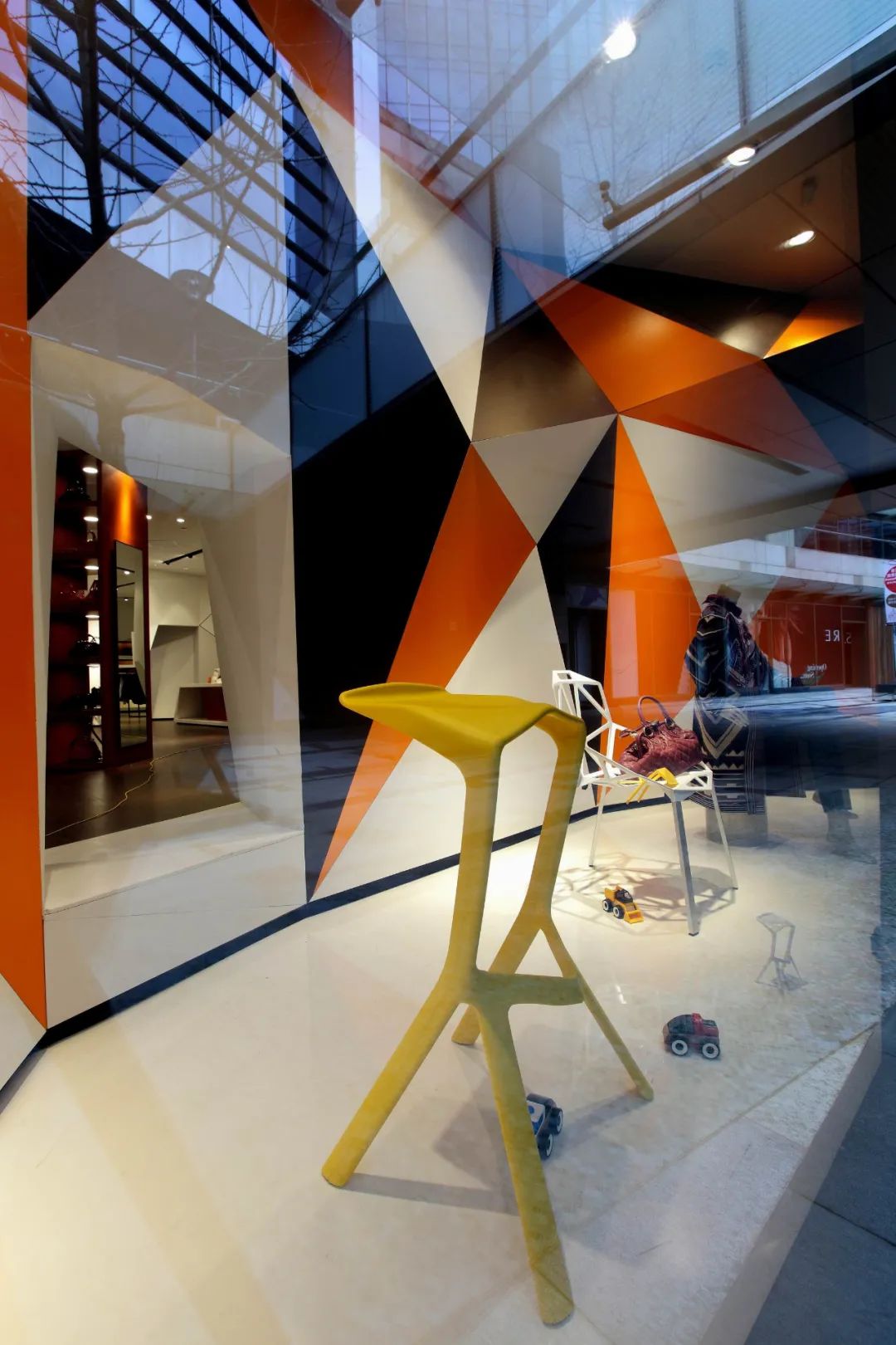 摩登几何,木融设计打造高端奢侈品店-64