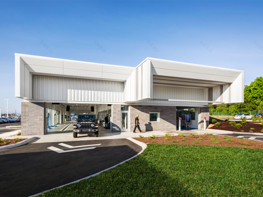 美国 Harper Auto Wash 建筑丨BarberMcMurry Architects-3
