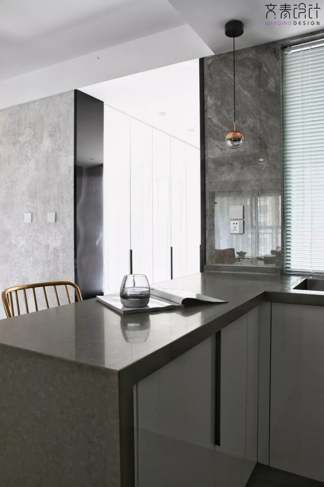 《朋友》140㎡轻奢现代住宅 文青设计-18