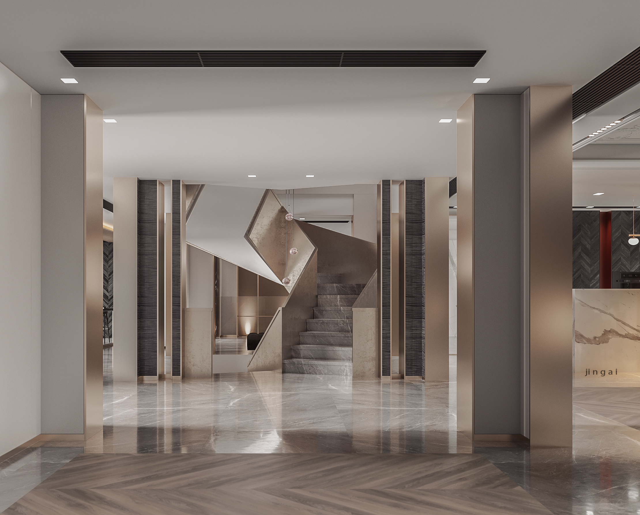 豪华大宅的 CR 渲染魅力-14