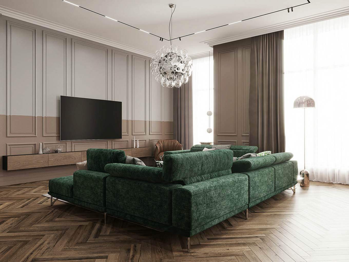 轻奢质感，打造成熟与娇嫩共存的室内空间-2