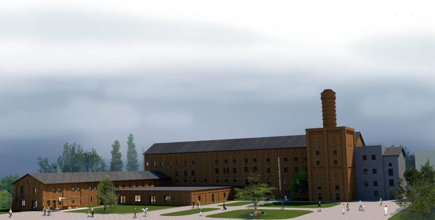 Vetter麦芽屋复兴项目(拟命名卢布林工业博物馆)丨爱尔兰米斯-1