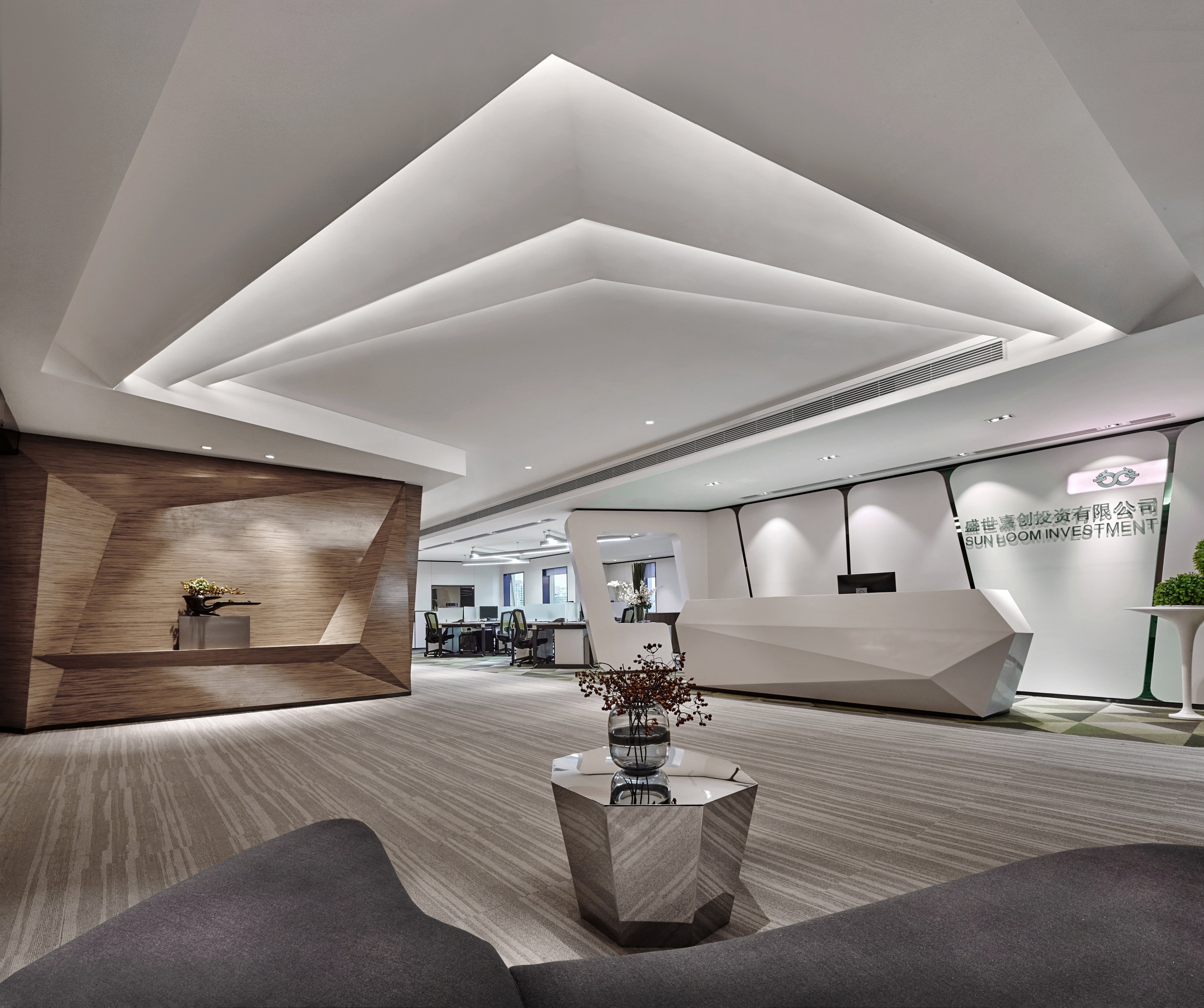 创域新作 | 简逸灵动之美——深圳国际商会大厦办公空间-8