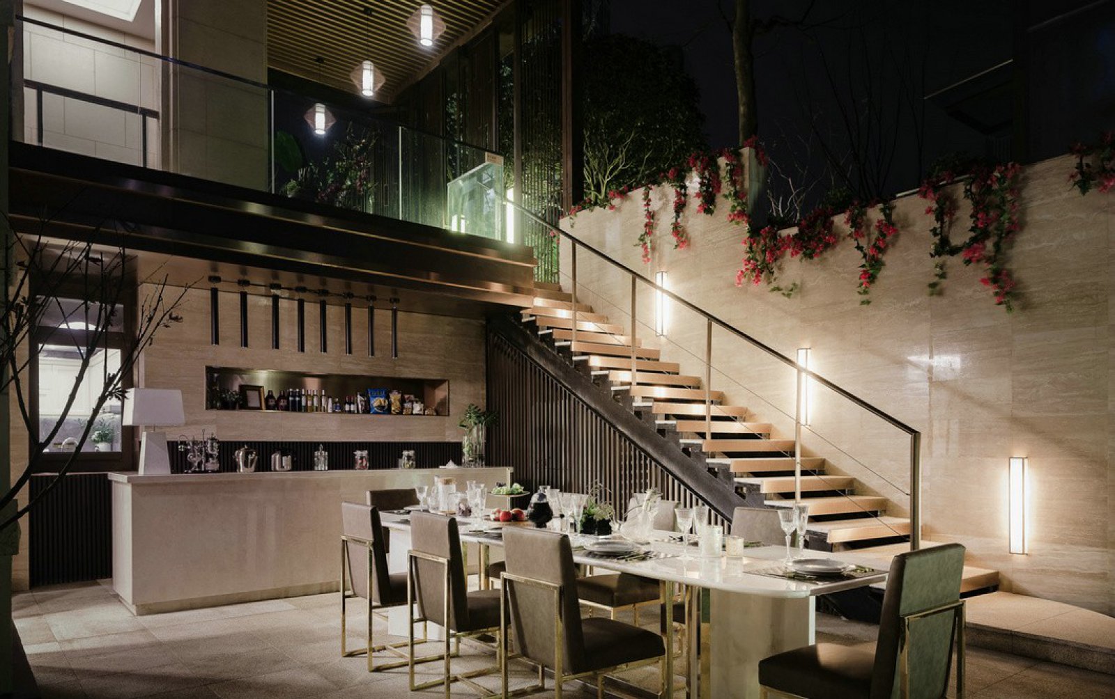 350m²重庆融创金开融府别墅样板间  于计设计-1