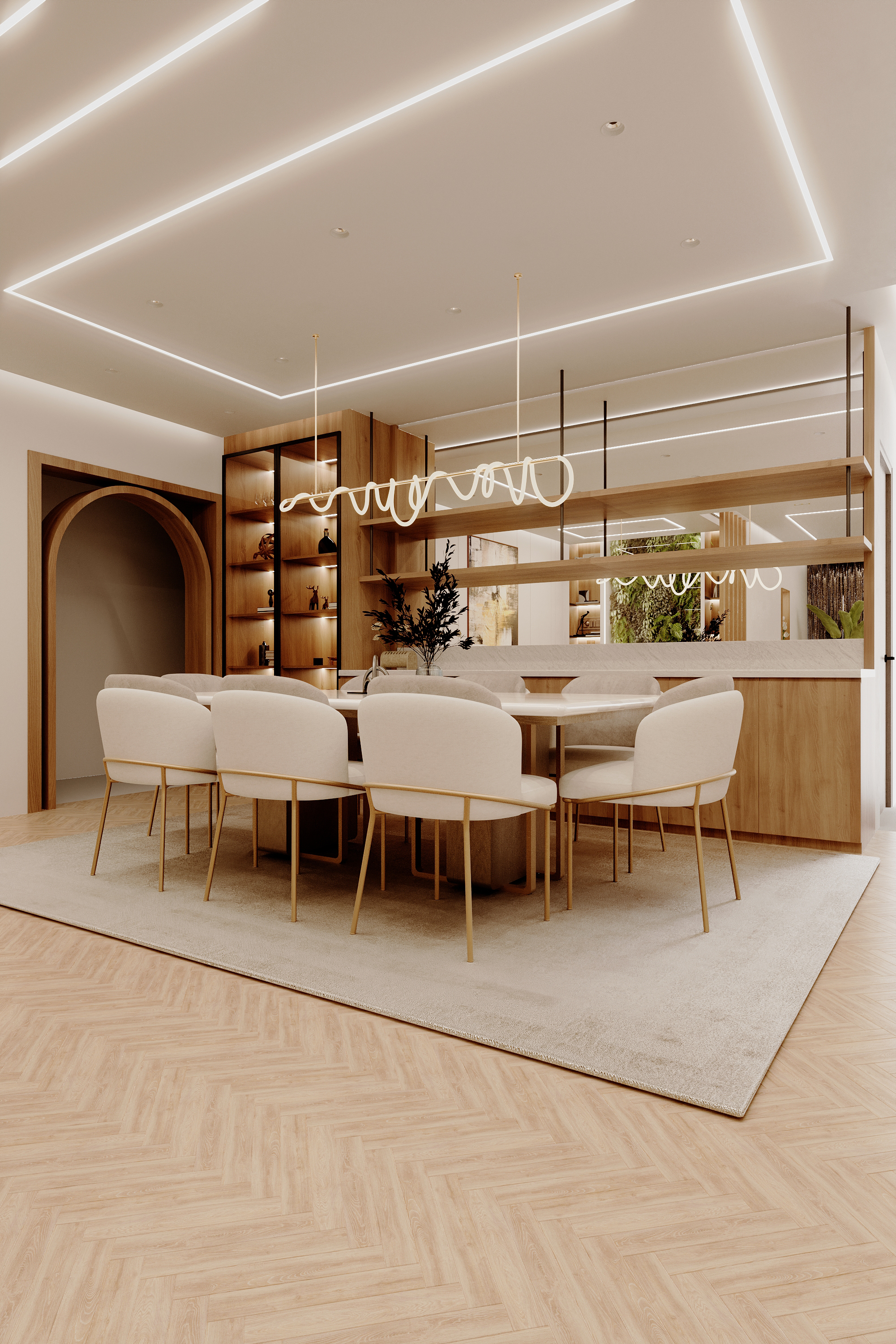 当代室内设计杰作丨埃及亚历山大丨Diaa Ragab Innovations-7