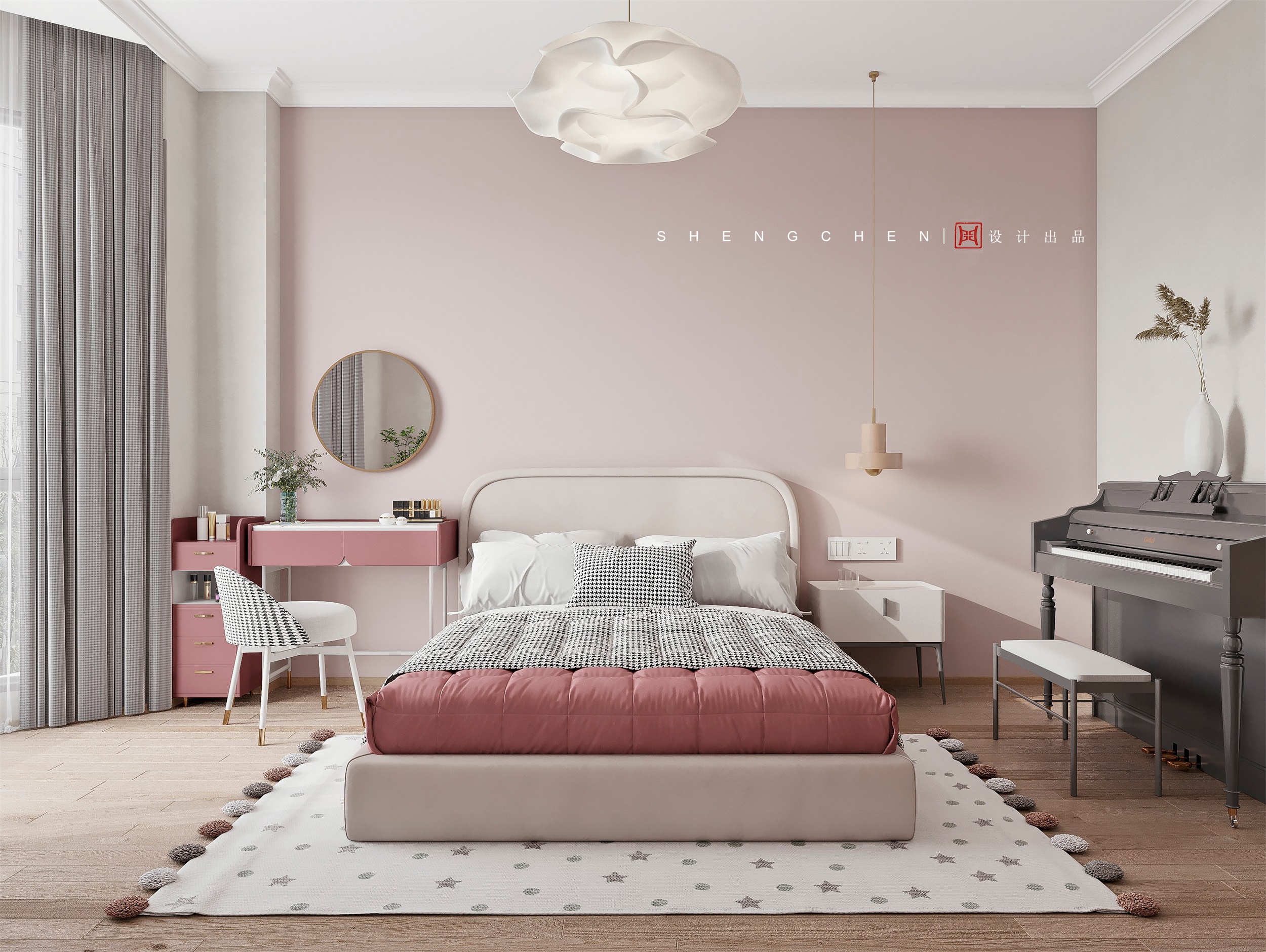 日式平层简约主义设计典范丨盛宸设计-8