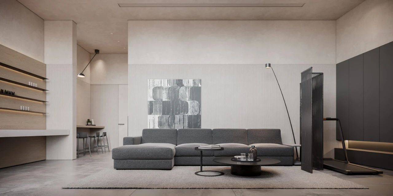 504㎡三层极简别墅设计丨LeQB Architects-57