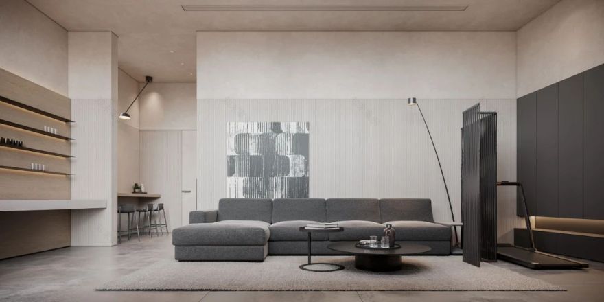 504㎡三层极简别墅设计丨LeQB Architects-57