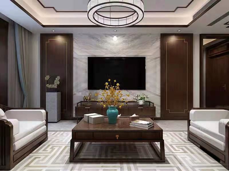 太和荣域一期 126㎡中式风格设计案例-24