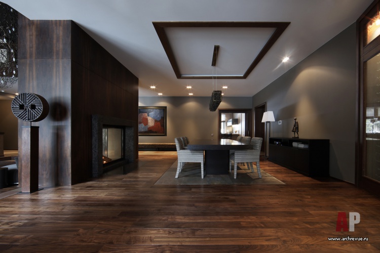 郊区现代风格住宅室内设计-24