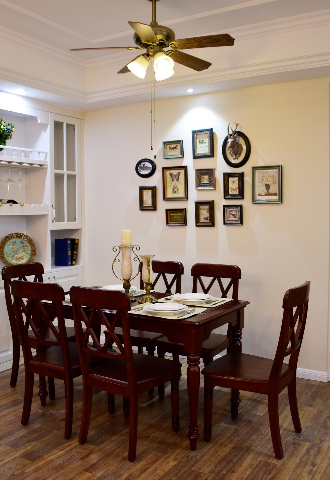 120㎡美式风情四居-14