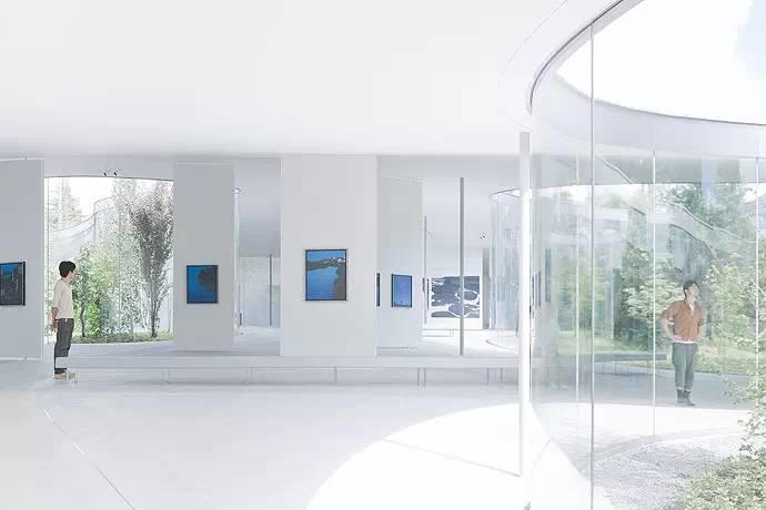 轻井泽千住博美術館丨日本丨西泽立卫-46