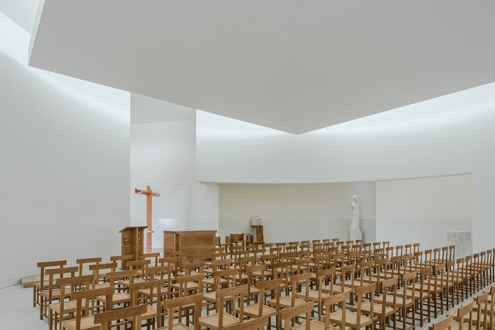 Saint-Jacques-de-la-Lande教堂,法国雷恩 / Álvaro Siza Vieira-151