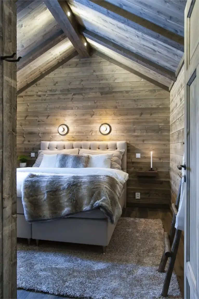 瑞典山间豪华木屋 | 传统与现代的完美交融-15