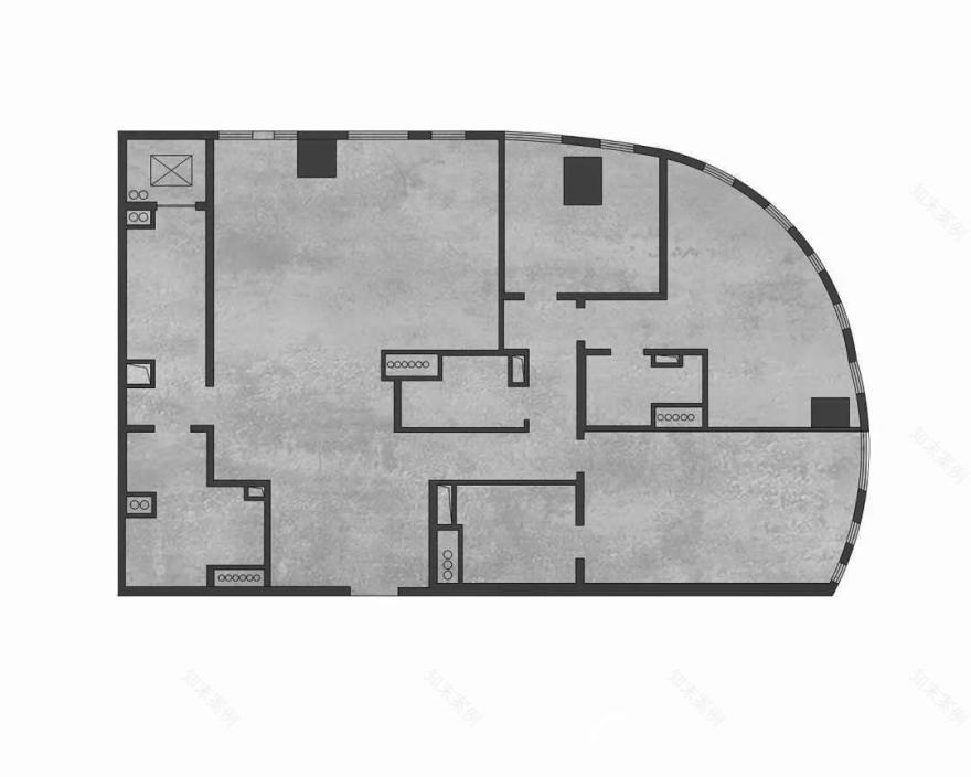 三里屯 SOHO 现代家居设计 | 14 窗采光,动静分离-1