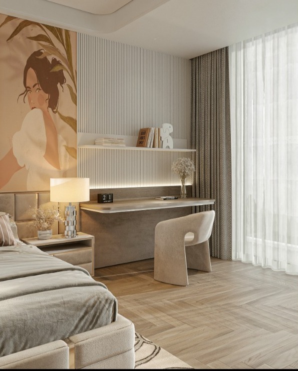 M A - Interior Design Bedroom Luxury - Cempaka Putih-4