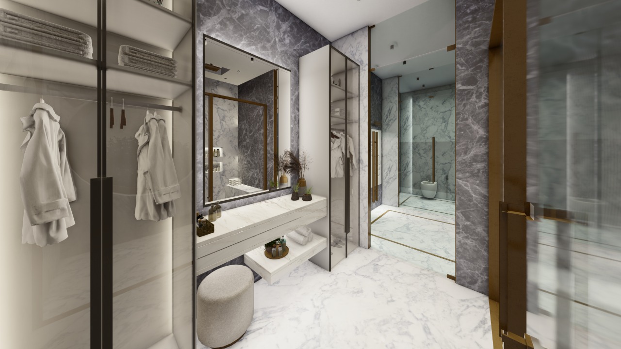 Master Bathroom - 2 options-5