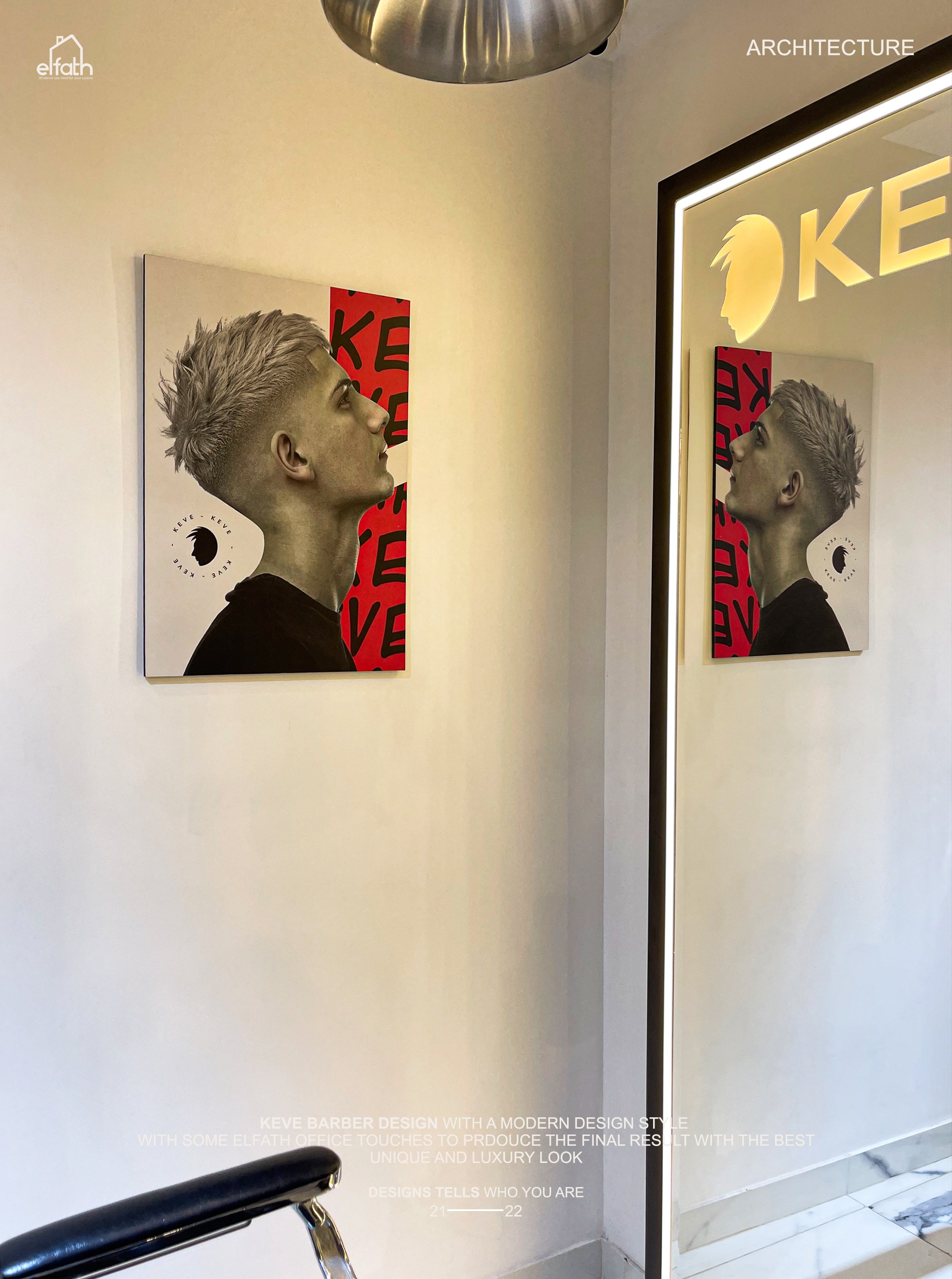 Keve barber - interior design --56