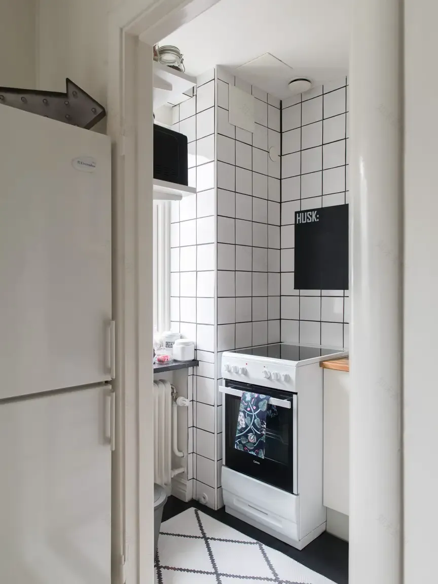 瑞典时尚达人的创意阁楼卧室-10