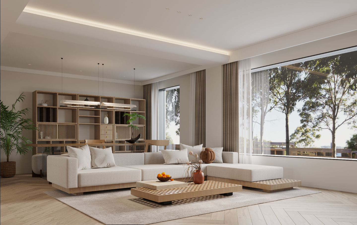 现代原木风跃层-0