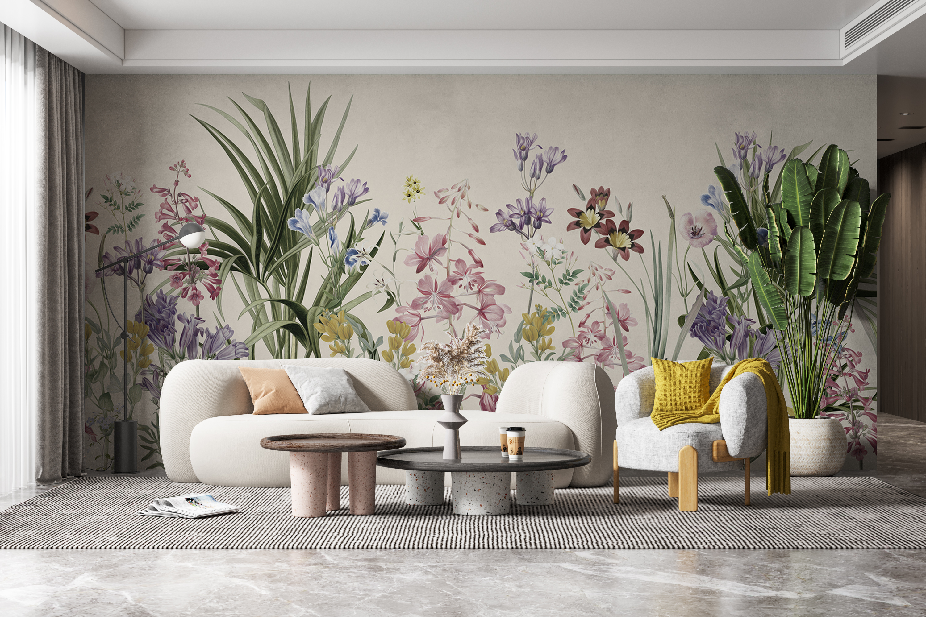 JOYFULL GARDEN 壁纸,壁画-1