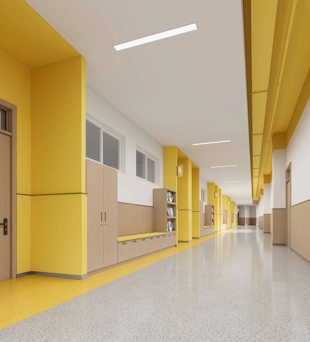 民用院•项目|数字擘画市北教育蓝图，智造铸就创新发展华章——市北中学小学部项目-147