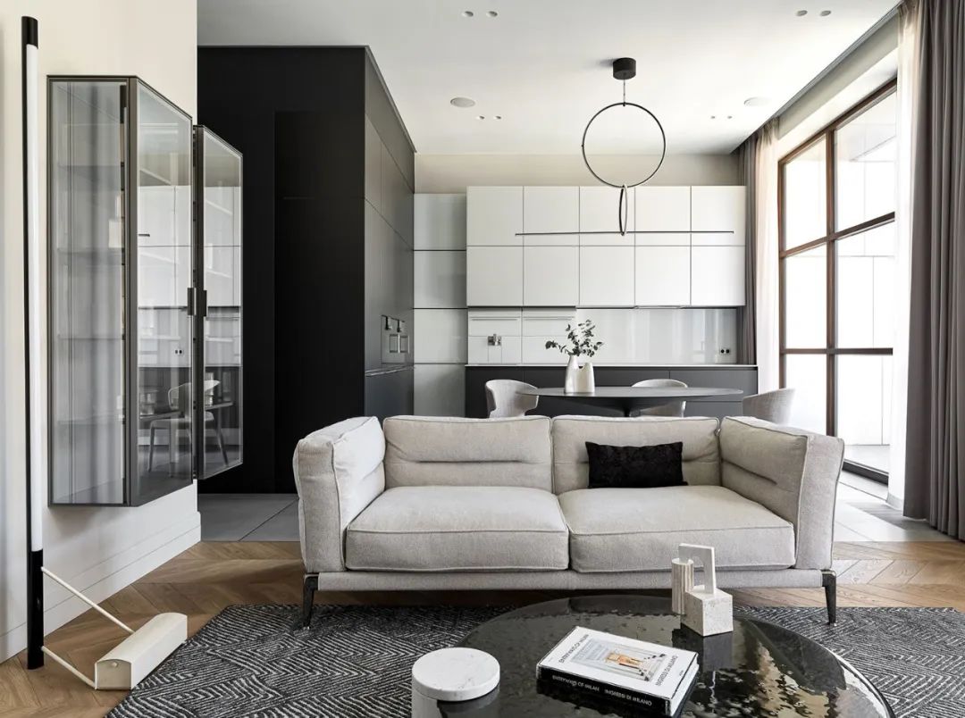 一位年轻女孩 80㎡的家 · 现代简奢丨俄罗斯圣彼得堡丨DE&DE Studio-46