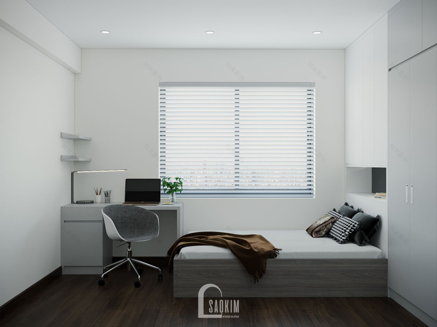 Xa La 城市地区 78 平方米公寓室内设计丨越南河内丨Sao Kim 室内设计公司-14