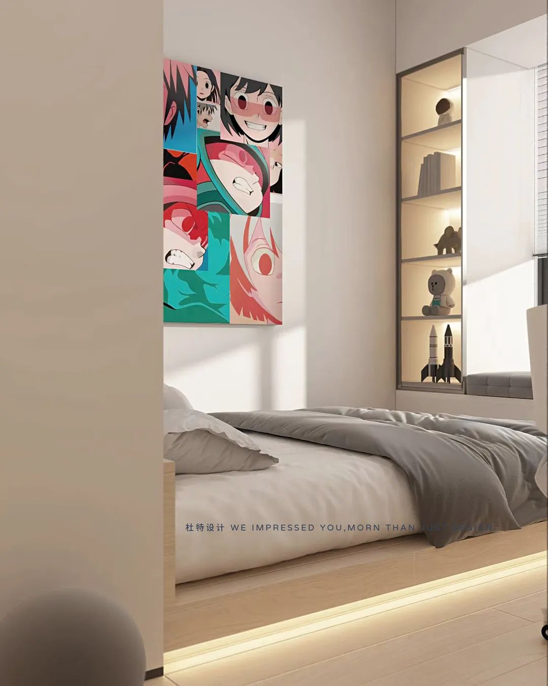 嘉裕公馆平层公寓极简主义空间设计丨TODD 杜特设计-22