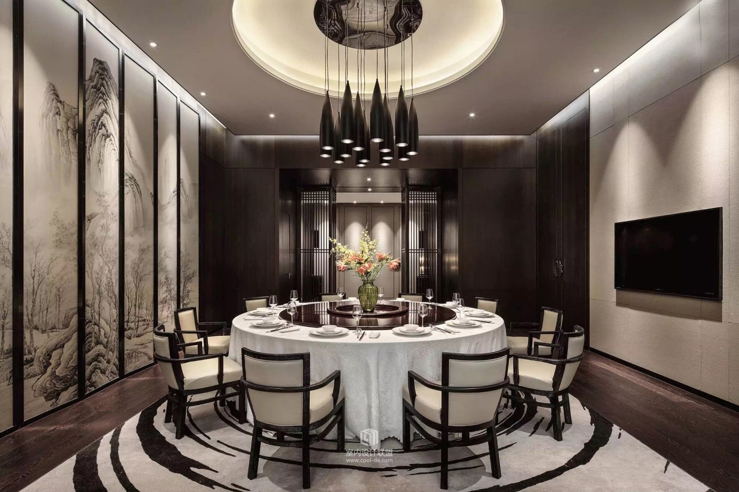 深圳海外装饰设计--健康“禅意”会所-51