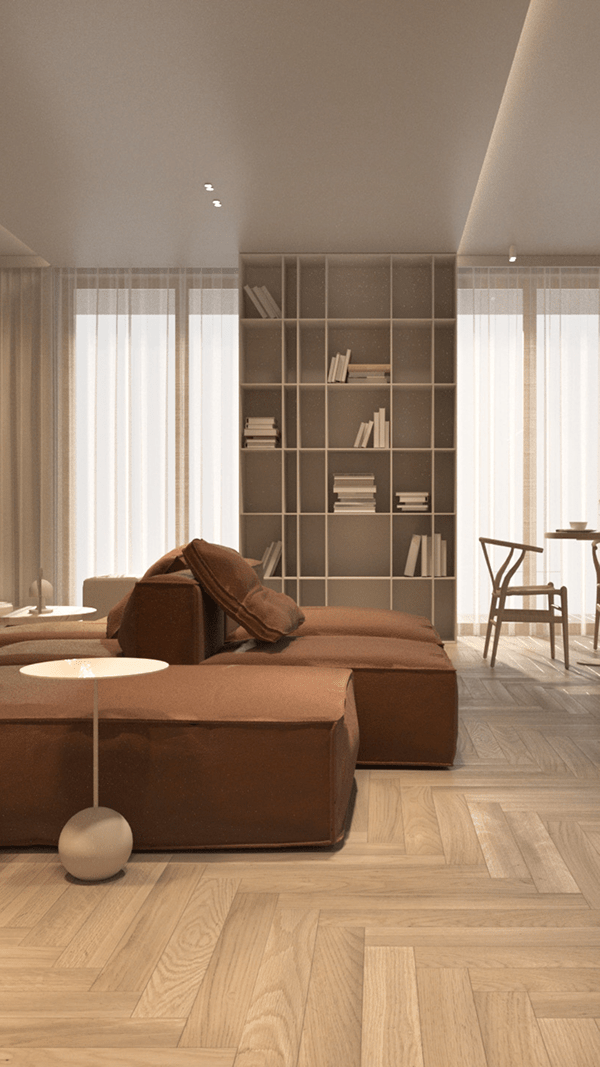 比思吉特公寓(这里假设Biscuit音译为比思吉特,若Biscuit有特定指代需结合具体语境确定更合适的译法) 丨波兰华沙丨aform.pl-5