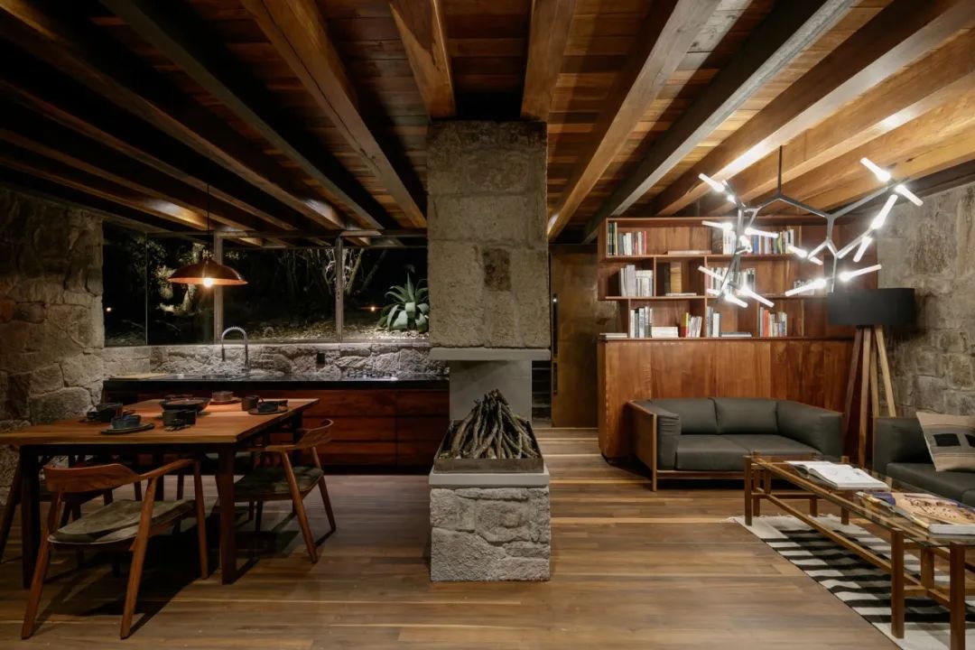 山间度假民宿 | 钢构++ 砖混结构,与自然共生-18