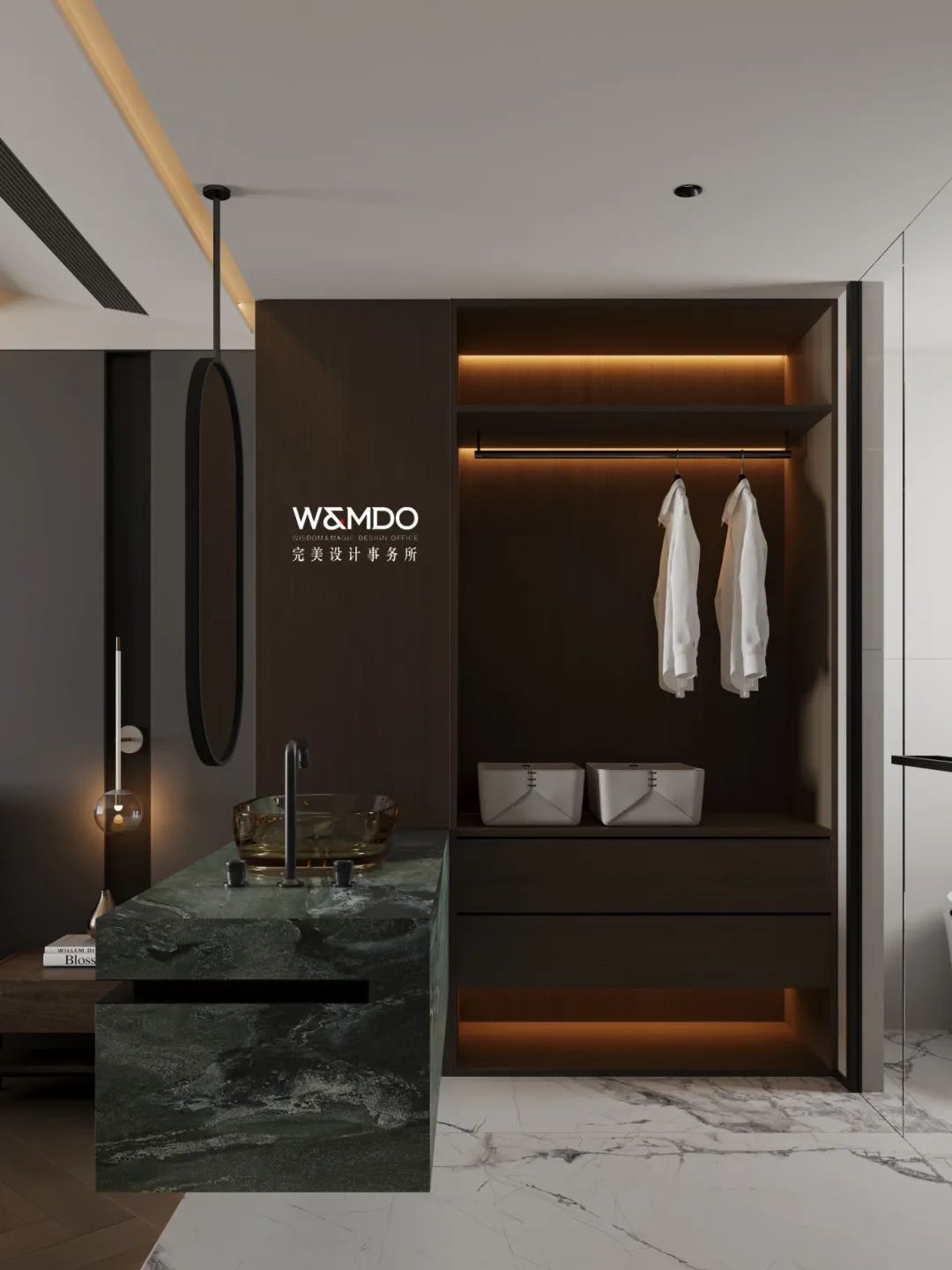 十里江湾住宅空间设计丨中国四川丨W&MDO 2025&DESIGN-44